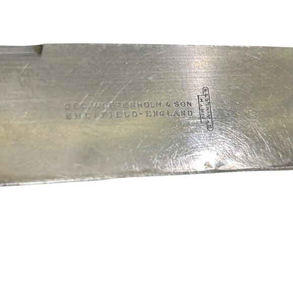 Vintage Wostenholm I*XL Cutlery Carving Set Bakelite Handles - Picture 4 of 14